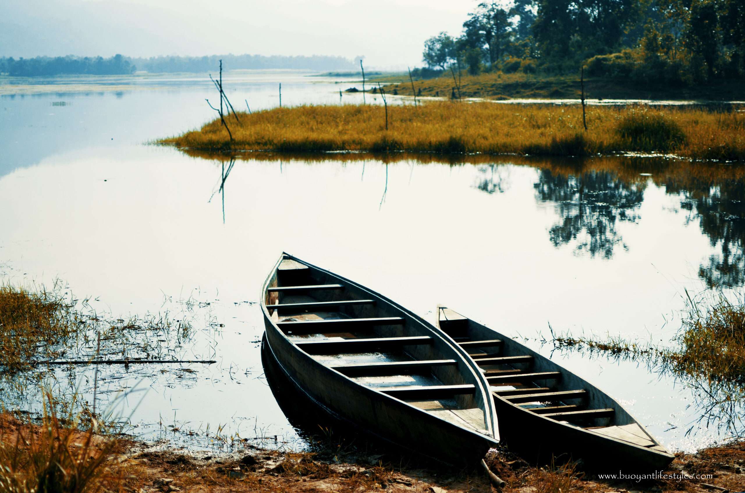 Boating On The Chandubi Lake, Assam India - Buoyant Lifestyles