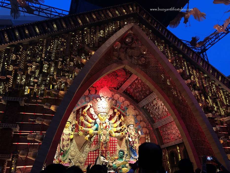 Durga Puja in Kolkata + Kolkata + Durga Puja #durgapuja2019 #durgapuja #kolkata