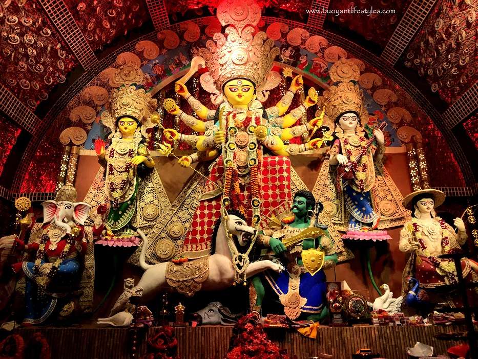 Durga Puja in Kolkata + Kolkata + Durga Puja #durgapuja2019 #durgapuja #kolkata